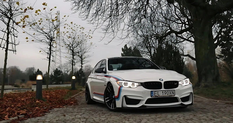 BMW M3 cena 179000 przebieg: 77000, rok produkcji 2015 z Łódź małe 211